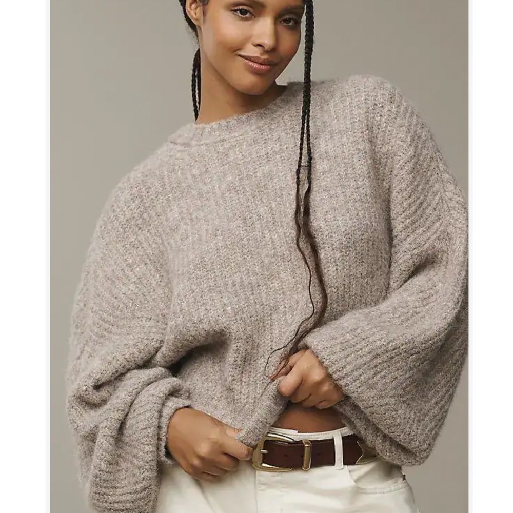 Anthropologie Pilcro Blake Slouchy Pullover Sweater Large